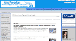 Desktop Screenshot of mindfreedom.org